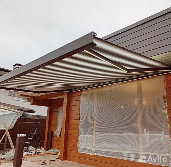 Маркиза для террасы 4*2,5 м