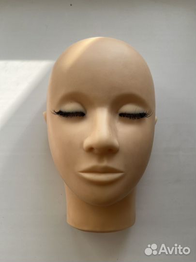 Голова манекен для наращивания ресниц