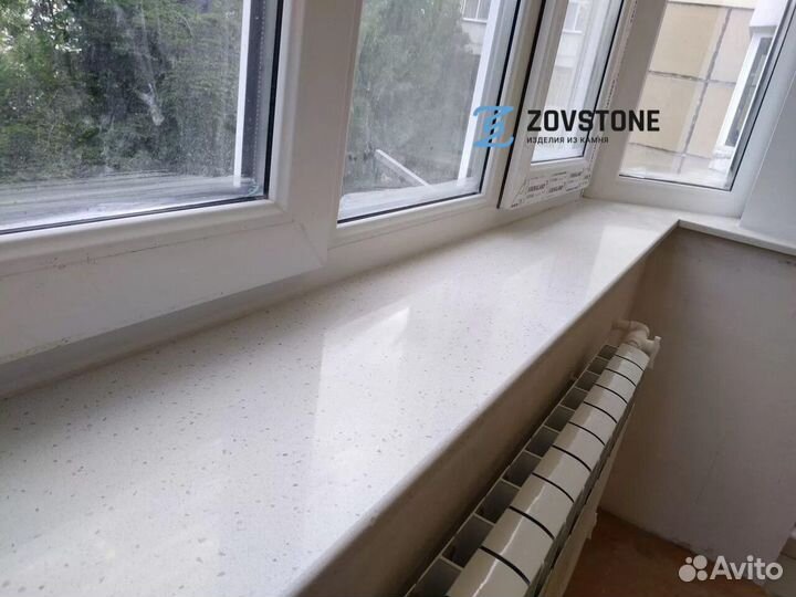 Подоконник из искусственного камня