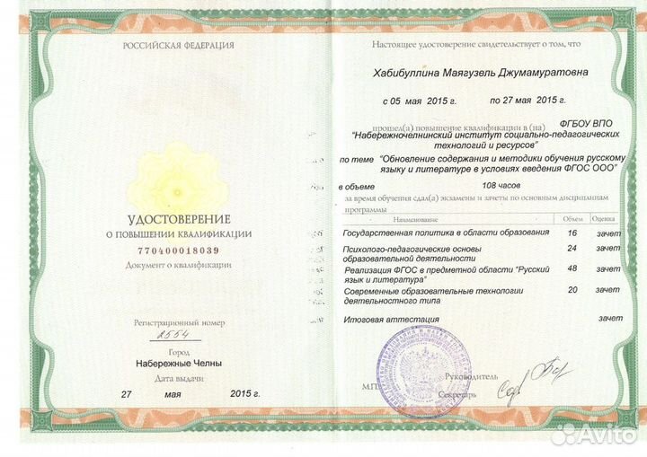 Репетитор по русскому языку и литературе, экзамены