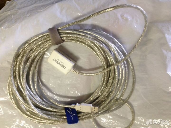 Удлинитель 12 м. USB 2.0 Trendnet
