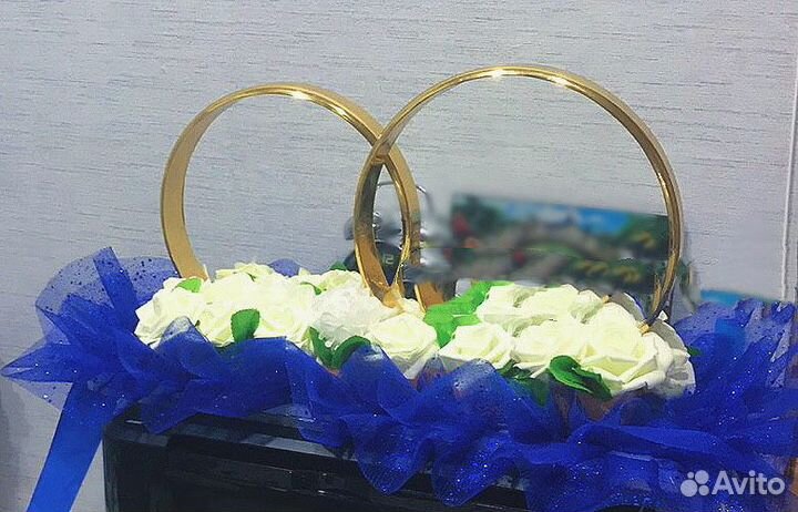 Свадебные украшения для автомобиля