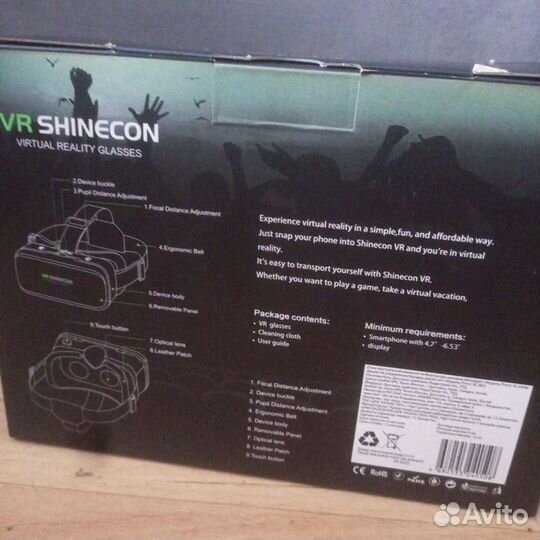 Vr shinecon с контролером