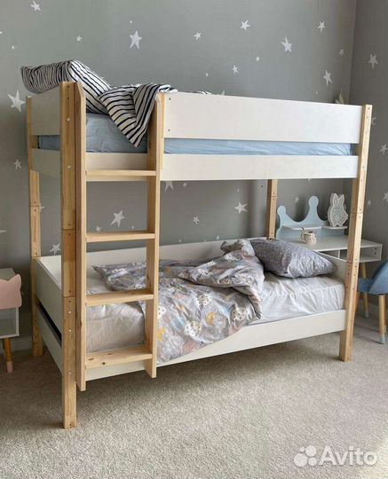 Кровать детская двухярусная новая