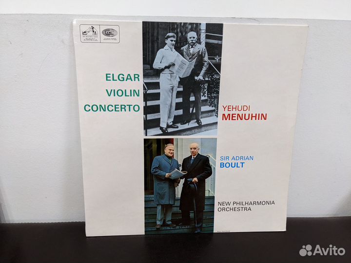 Yehudi Menuchin Sir Adrian Boult 