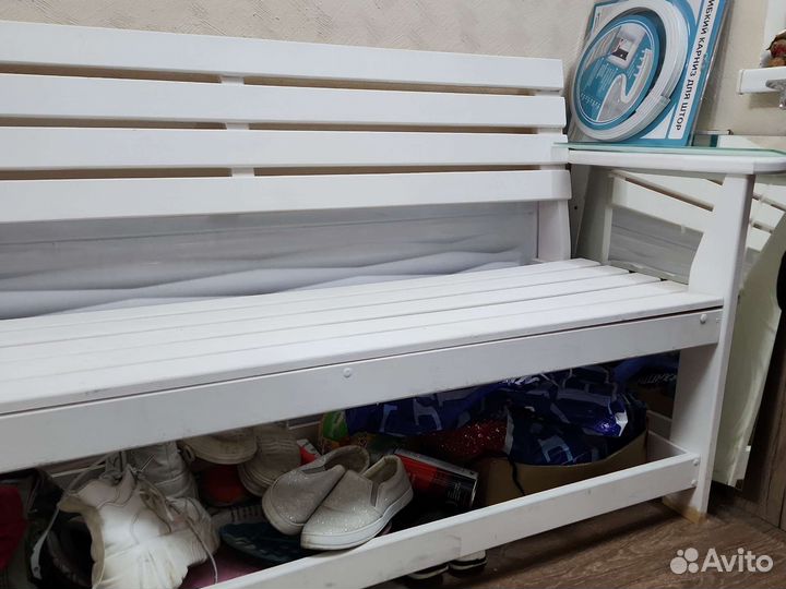 Лавка садовая сосна