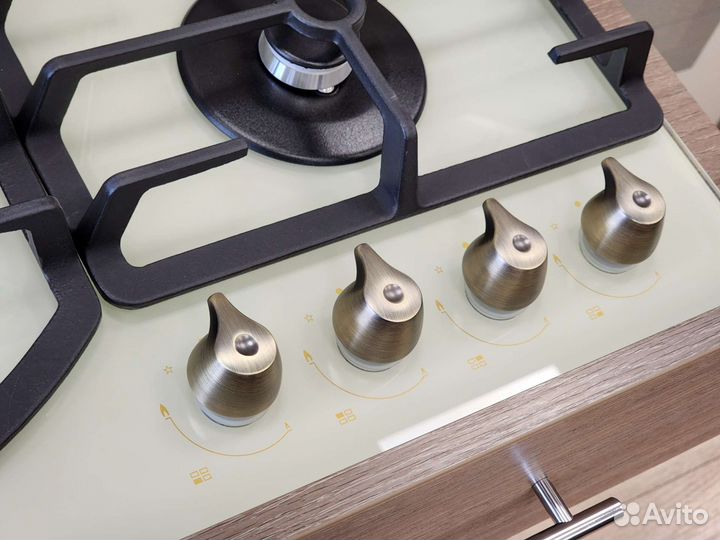 Газовая варочная панель midea mg645tgi