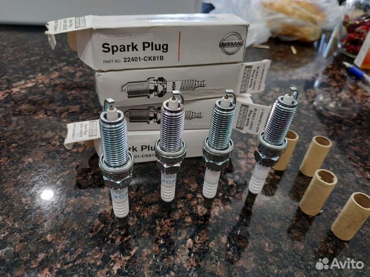 Свечи зажигания Nissan ирридьевые