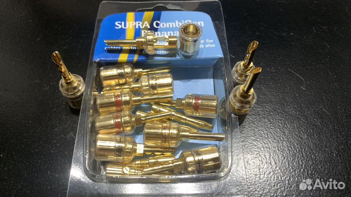 Supra Разъемы Банана Supra (Супра)