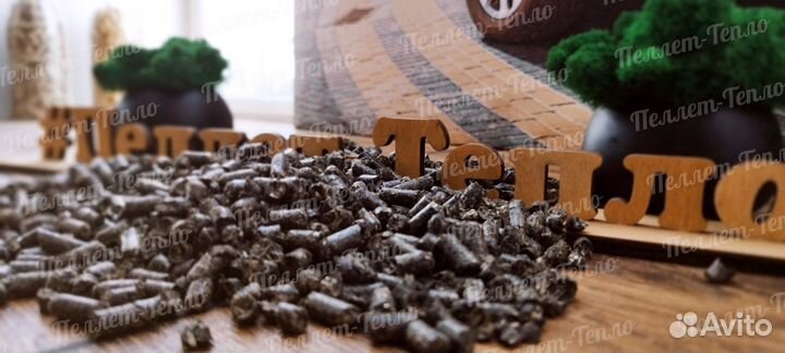 Пеллеты из лузги подсолнечника