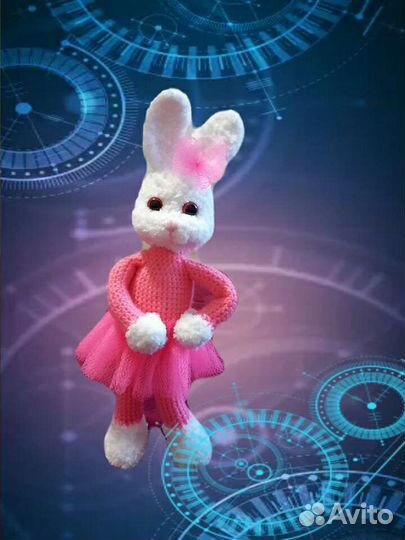 Вязаный заяц