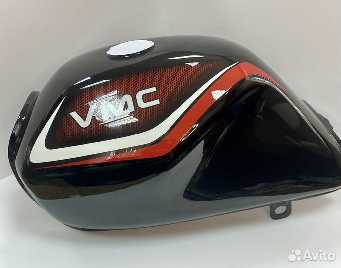 Топливный бак на мопед Riva CX/SX черный