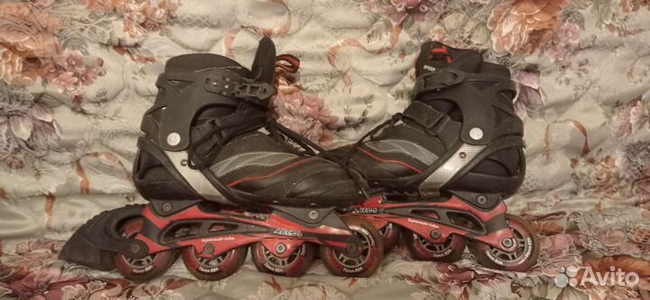 Ролики раздвижные взрослые размер 43