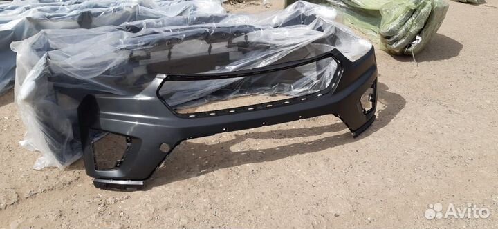 Бампер передний на hyundai creta 2016-2019