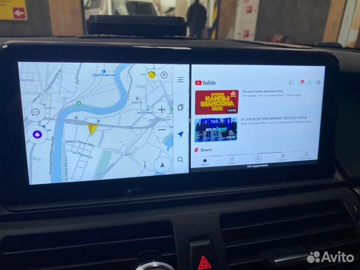 Android в Bmw E70 E71 CarPlay Android Auto