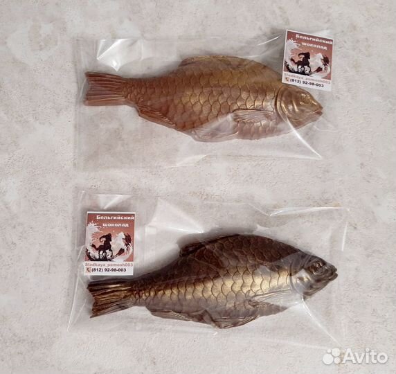 Шоколадная рыба Вобла