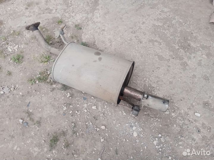 Глушитель средняя бочка Ланцер 9