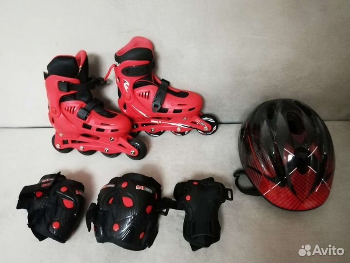 Ролики детские раздвижные + защита