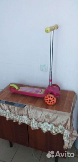 Самокат детский трехколесный и двухколёсный