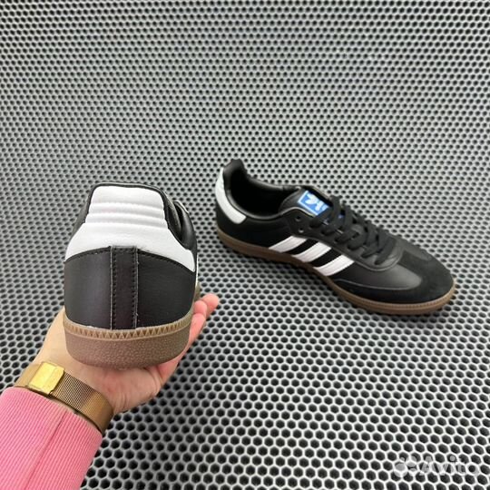 Кроссовки Adidas Samba OG Black White Gum