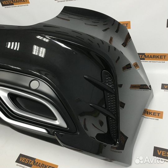 Бампер задний Веста Quasar в цвет