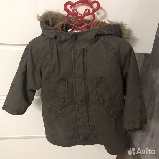 Парка 2в1 Zara 80 размер