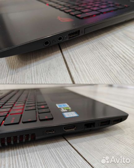 Asus ROG 15.6 IPS / Core i5 / 16GB / GTX960 / SSD