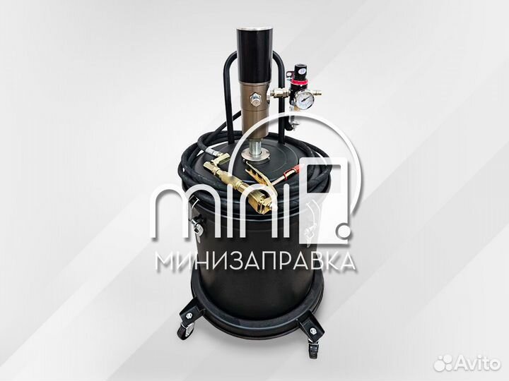 Смазкораздатчик для 18-200кг пневматический