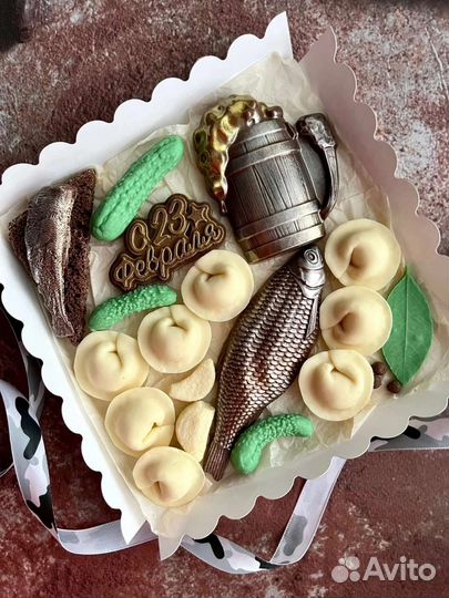 Шоколадные наборы на 23 февраля