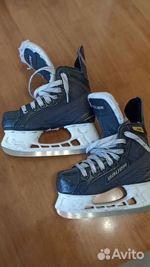 Хоккейные коньки bauer 33,5