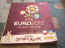 Альбом панини euro 2012 с 356 стикерами