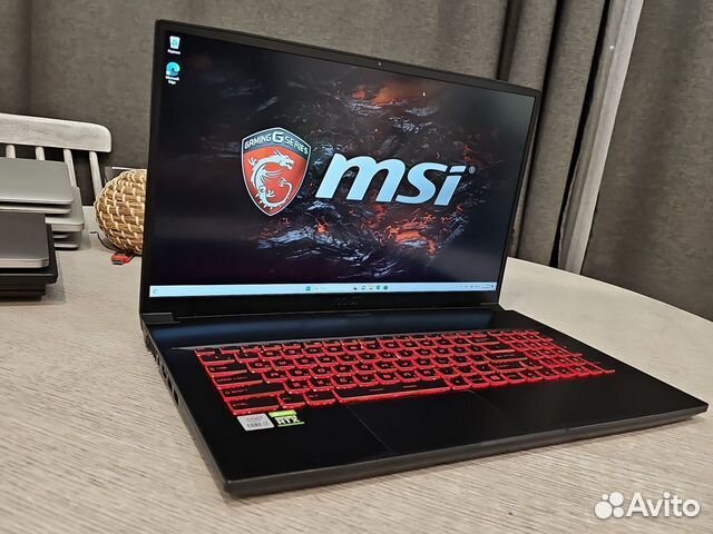 MSI i7-10750H 12-ядер 16Gb/512SSD/8Gb DDR6 Чек