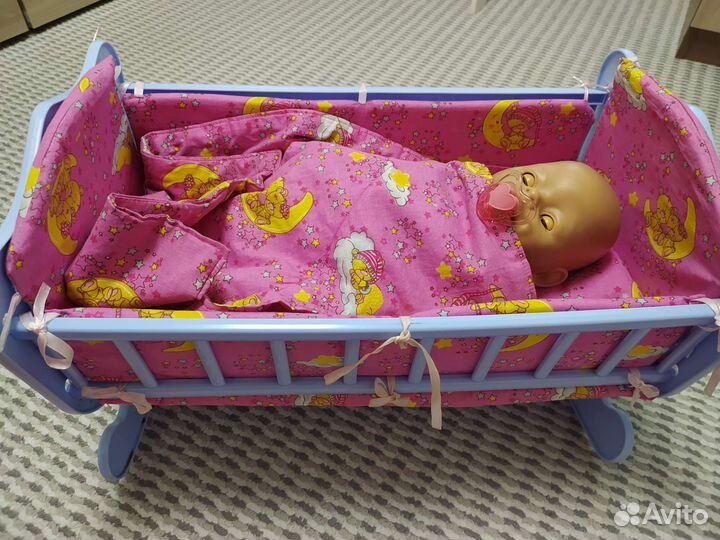 Кукла беби борн и аксессуары