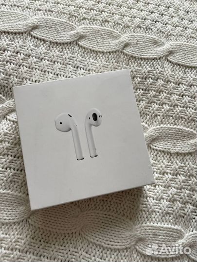Беспроводные наушники apple airpods 2