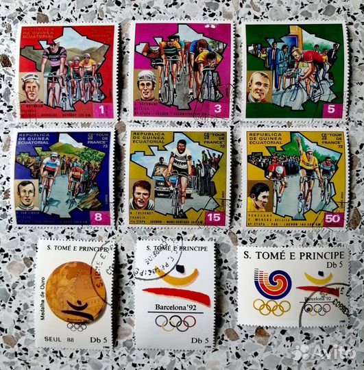 Марки разной тематики