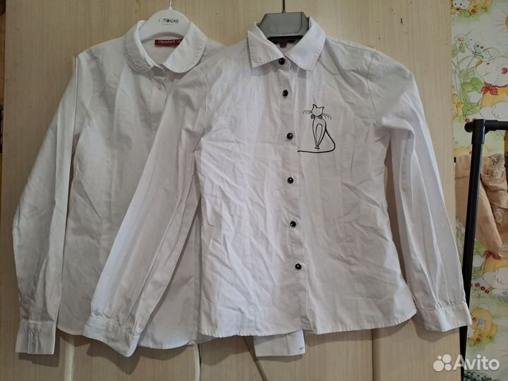 Школьная блузка 140