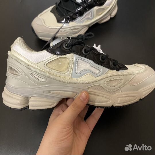 Кроссовки Adidas Raf simons ozweego 3 cream white