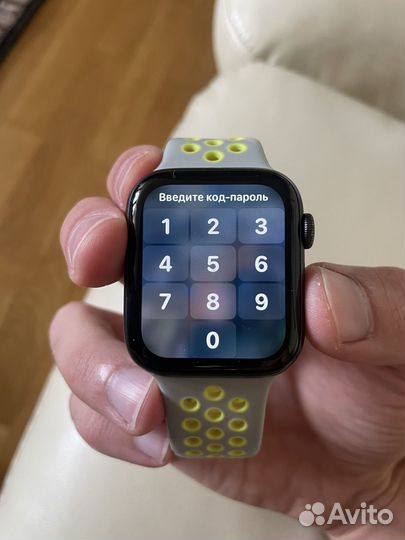 Часы apple watch 5 44 mm nike