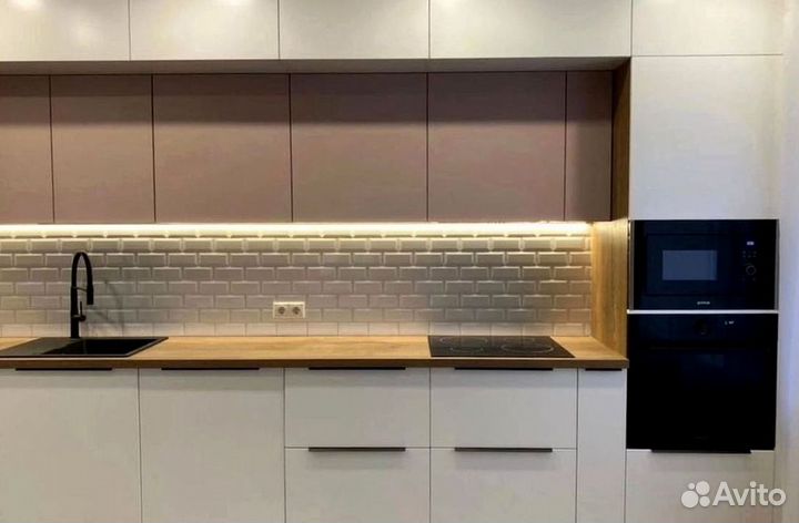 Современная кухня на заказ мдф фасады