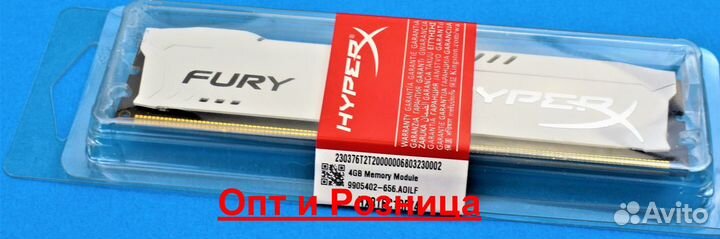 DDR3 1600 MHz 4 GB кingston