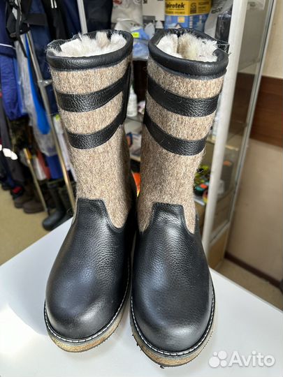 Сапоги Полярник зимние войлочные унты валенки