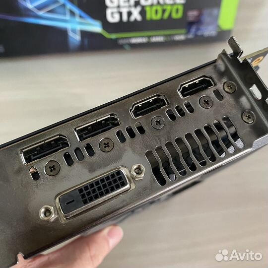 Видеокарта Asus Strix GTX 1070 8gb