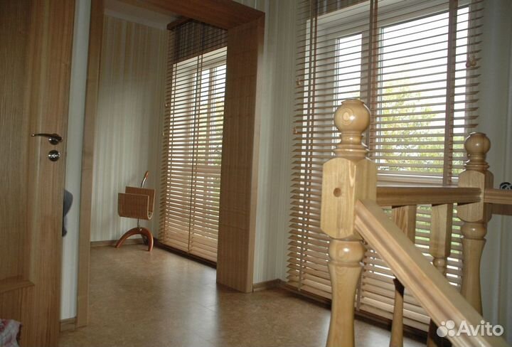 Жалюзи деревянные шторы