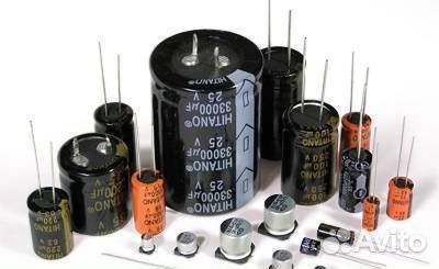 Конденсаторы, резистоы