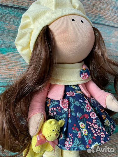 Интерьерная кукла ручной работы