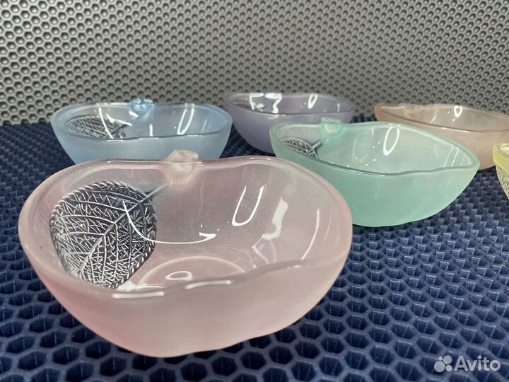 Набор стеклянных пиал