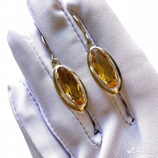 Серьги времён СССР. Серебро 875 проба звезда