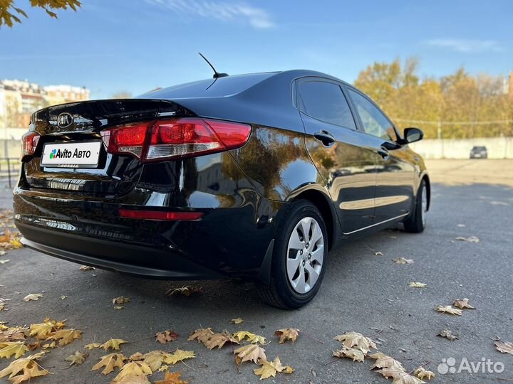 Kia Rio 1.6 МТ, 2017, 14 500 км