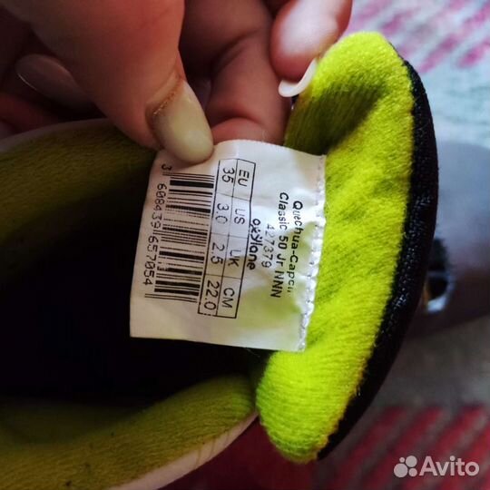 Лыжные ботинки 35р