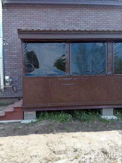 Мягкие окна на веранду